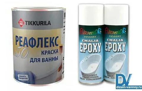 Эмаль для ванных комнат