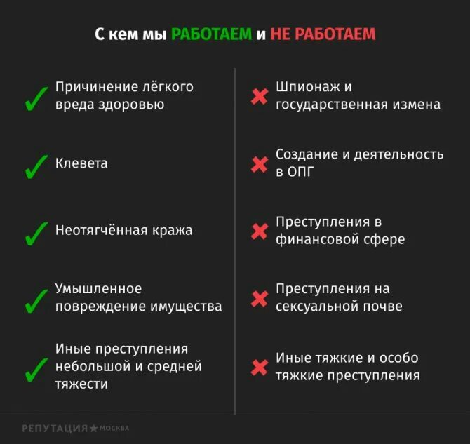 Ограничения судимым