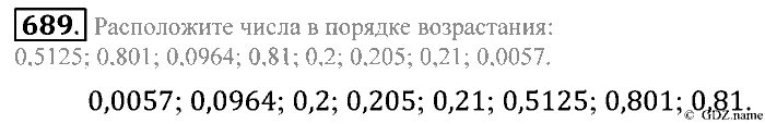 Математика 5 класс 1 205. Математика номер 689. Математика 5 класс упражнение 689.