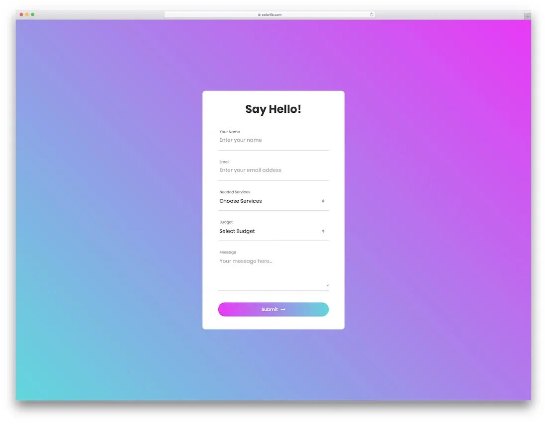Красивые input