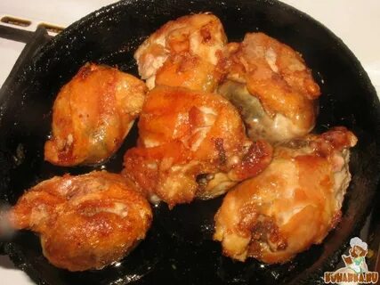 Жареная куриная кожа