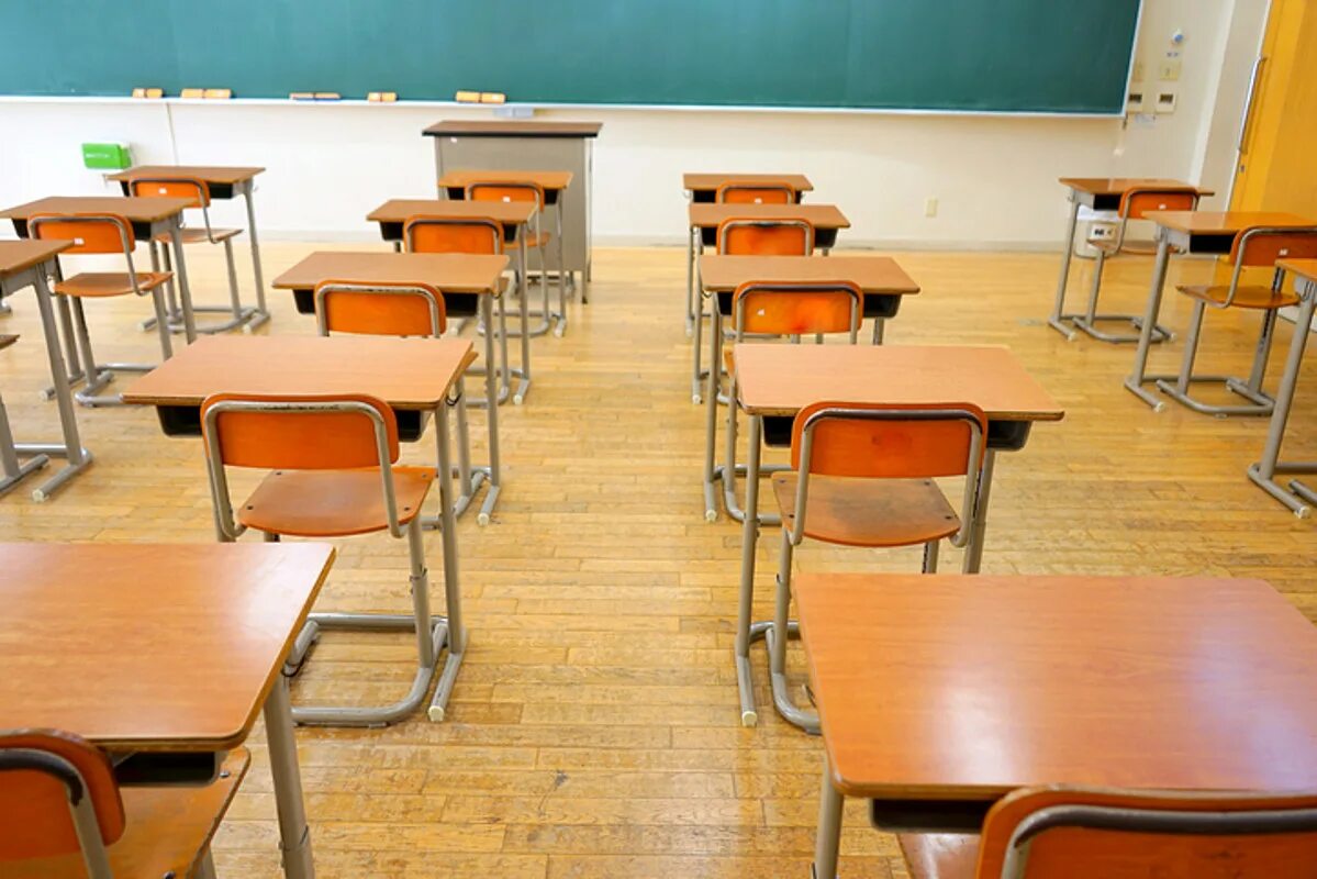 Teacher floating in class scary. Japanese School Desk. Desk in the Classroom. Ada School. School Classroom students blackboard.