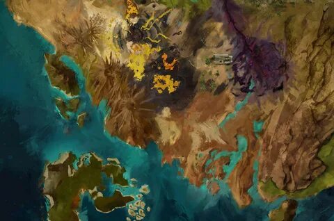 Guild wars карты
