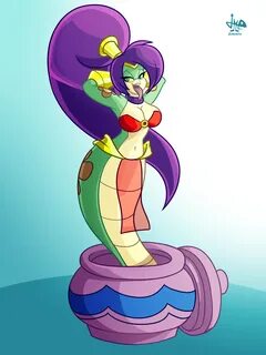 Size. genie. shantae. tuki. snek. 