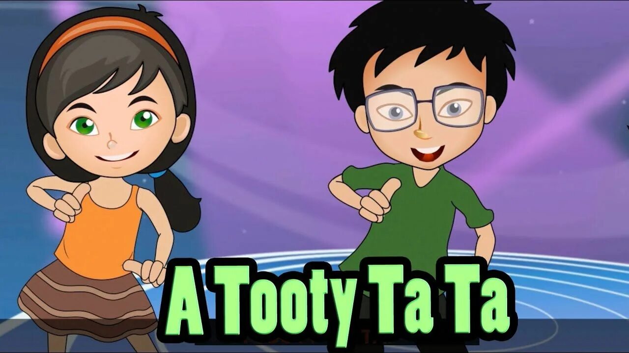 Ta ta ta song. Energetic song for kids. tooty. ta0mdan song duo-kid.