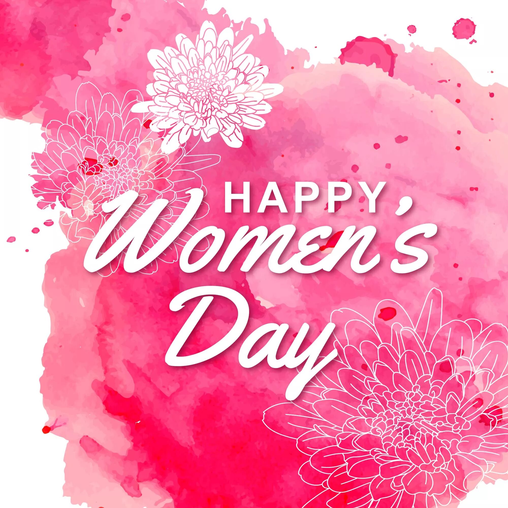 Поздравления с Happy women's Day. Хэппи Вумен дей. Открытка "women's Day". 8 th of march