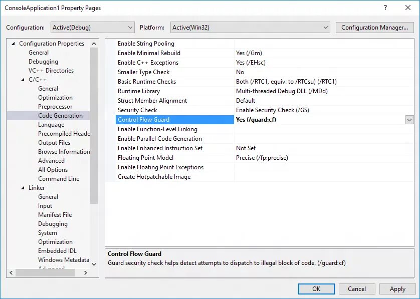 Control property. Control flow guard windows 10 как отключить. управление потоками виндовс 10. flow control disable. control flow guard как отключить.