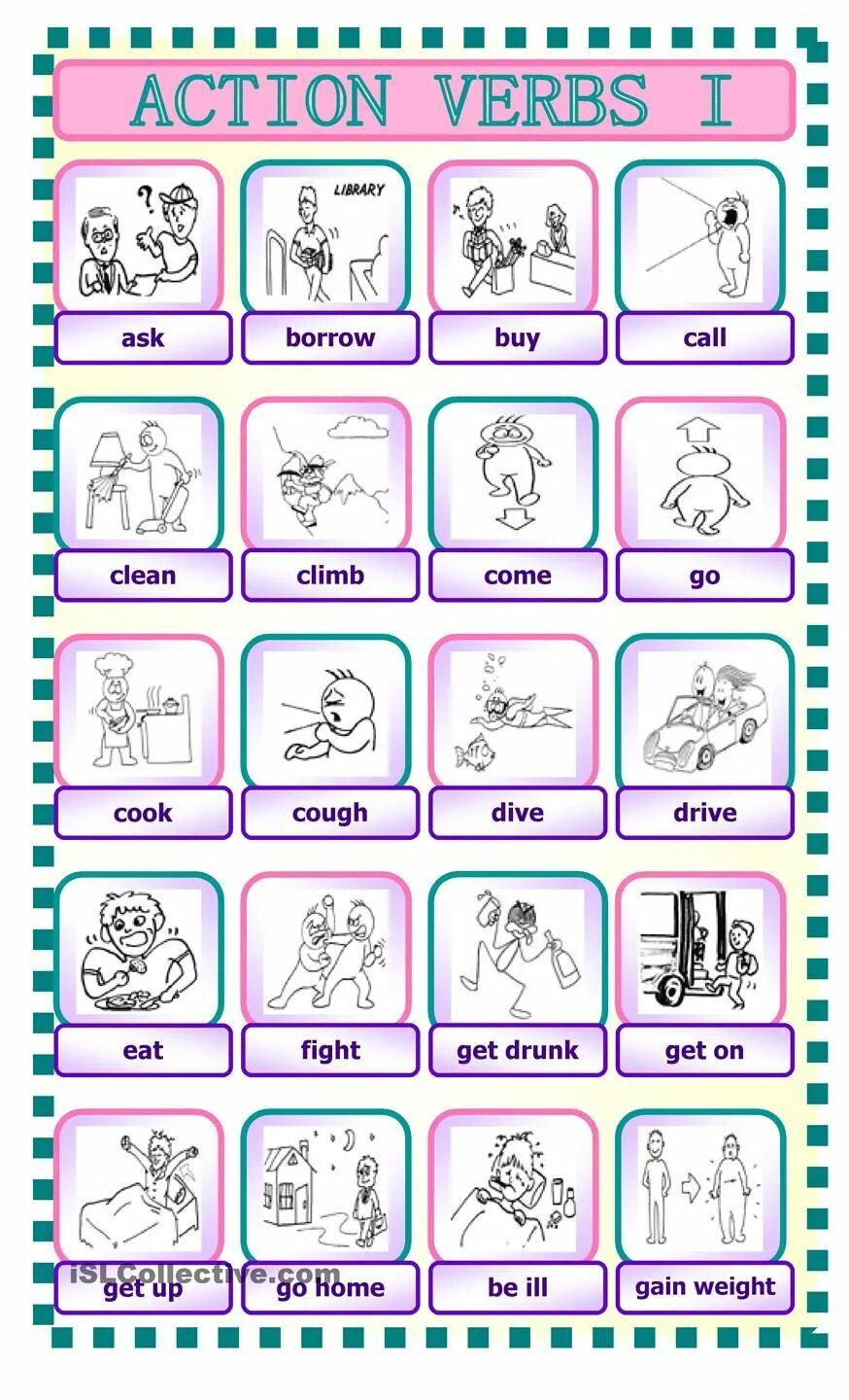 Have action verb. Action verbs. action verbs в английском. action verbs vocabulary. действия на английском языке.