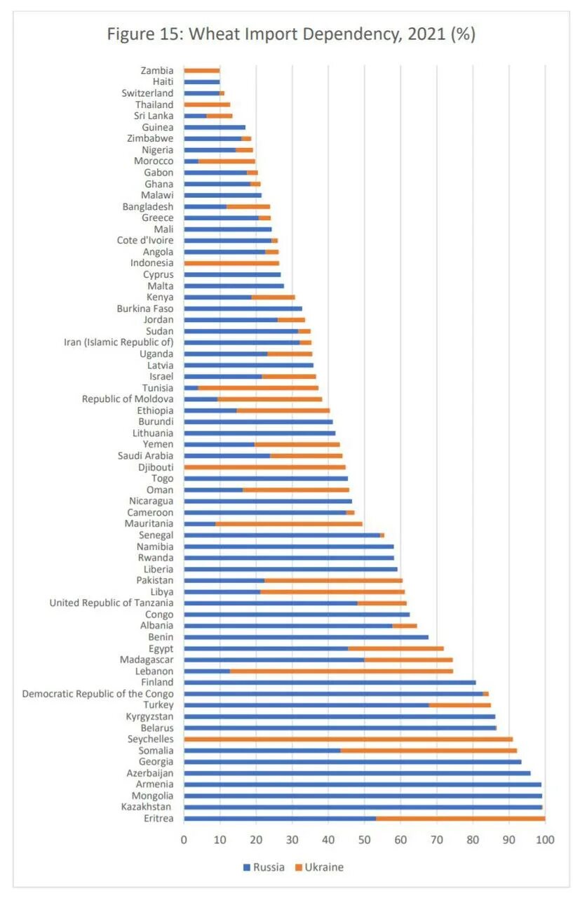 Страны зависят от россии. Какие страны зависят от импорта зерна. Зависимость стран от Российской пшеницы. В процентах. Экспорт пшеницы 2022. Сравнение Российской и украинской пшеницы.