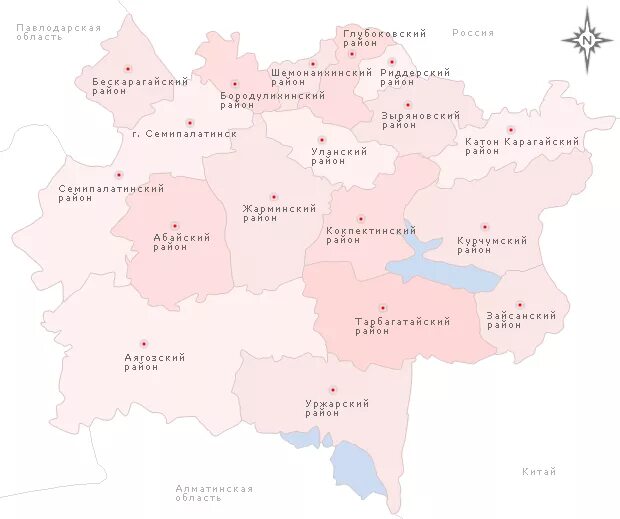 Восточно-Казахстанская область на карте Казахстан. Уланский район Восточно-Казахстанской области на карте. Восточно-Казахстанская область карта по районам. Восточный Казахстан на карте Казахстана.