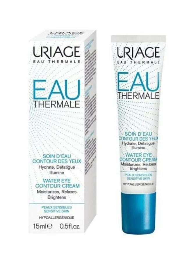 Крем Uriage Eau Thermale. Uriage Eau Thermale Water Eye Contour Cream. Uriage Eau Thermale крем легкий. Uriage Water Eye Cream. Увлажняющий крем eau