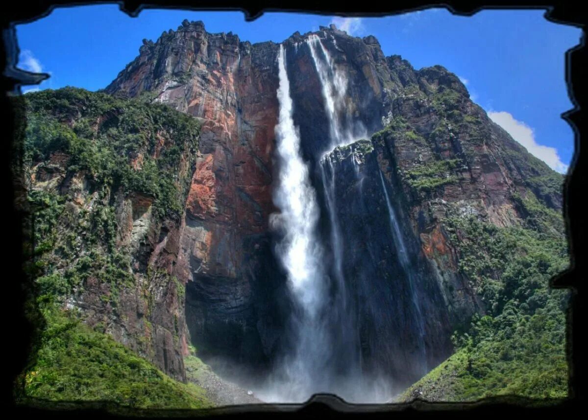 Самый высокий водопад гвианском плоскогорье. Водопад Анхель. Анхель Венесуэла. Водопад Анхель плато. Водопад Анхель в Южной Америке.