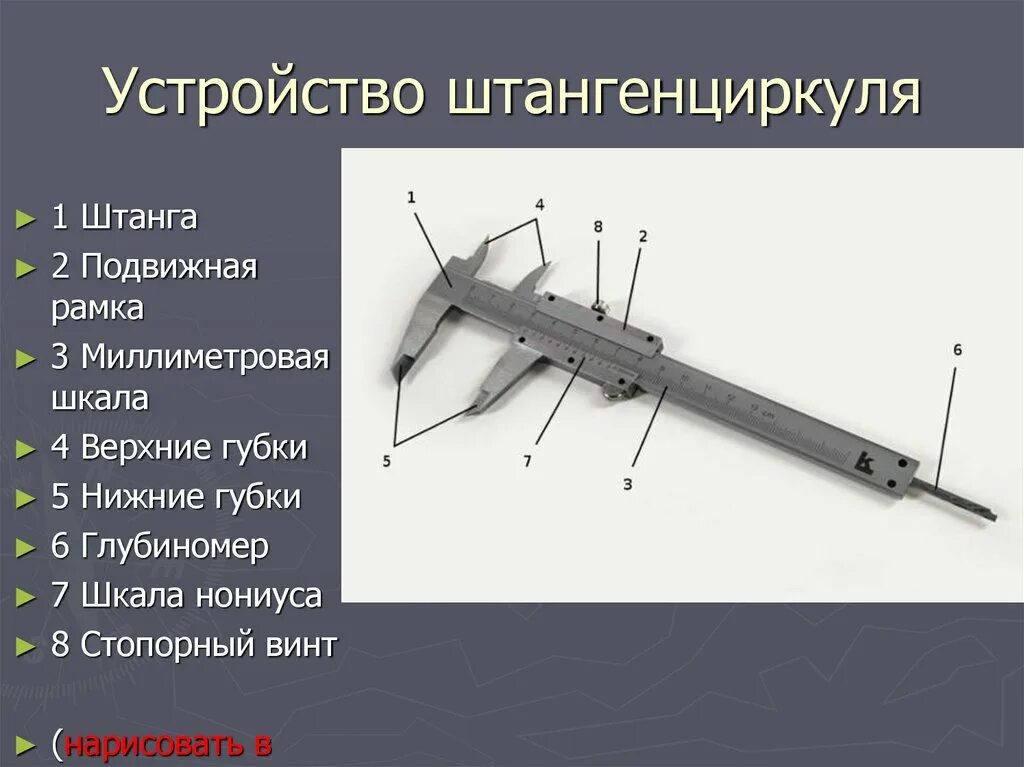 Основные части штангенциркуля ШЦ-2. Устройство штангенциркуля ШЦ-1. Конструкция штангенциркуля ШЦ 1. Основные части штангенциркуля ШЦ-1.