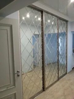 Шкаф купе ромбы
