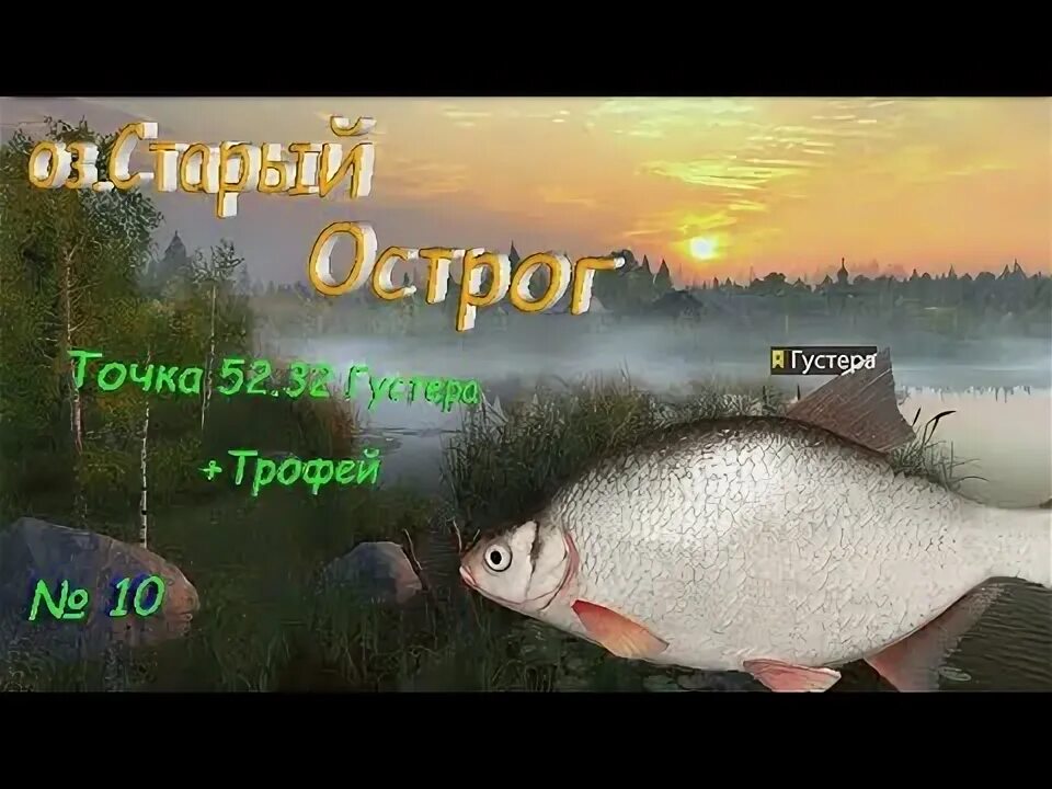 Русская рыбалка 4 густера
