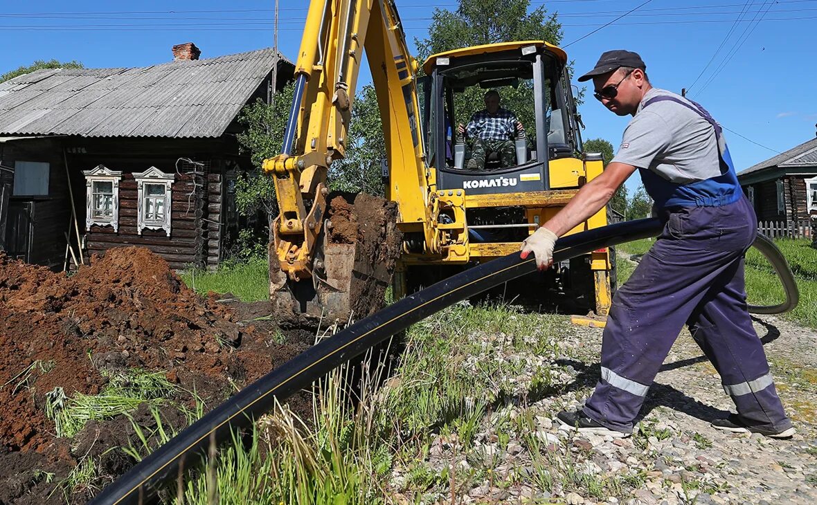 Проведение газа в деревню