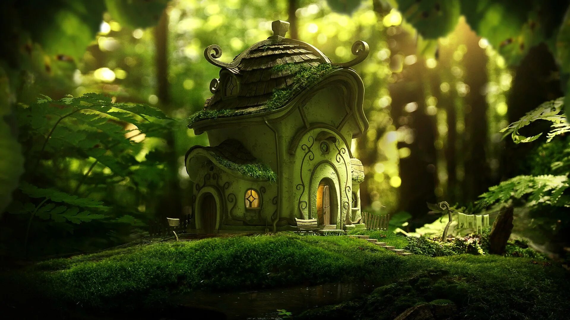 Поставь волшебный дом. Сказочный домик. Сказочный домик в лесу. Сказочный Лесной домик. Фантастические сказочные домики.