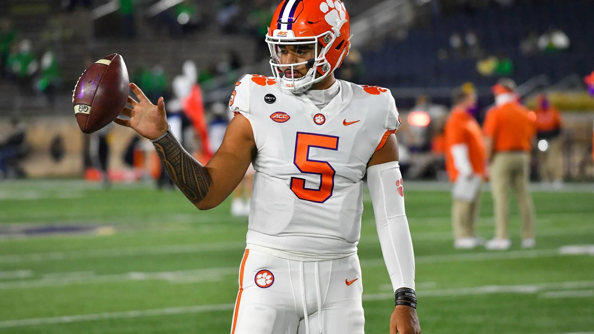 Football practice. Clemson Football. D. J. MCCUNE.