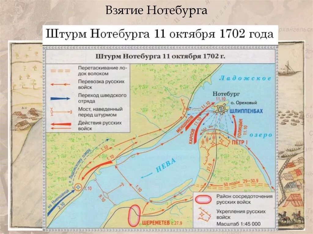 Осада Нотебурга 1702. Штурм Нотебурга 1702 карта. Осада Нотебурга карта. Штурм Нотебурга 11 октября 1702 года.