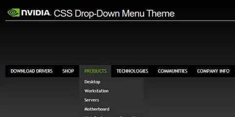 Drop menu