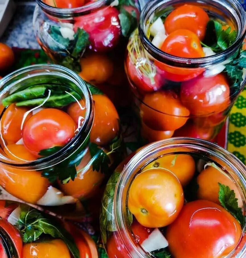 Рецепты томатов на зиму самые