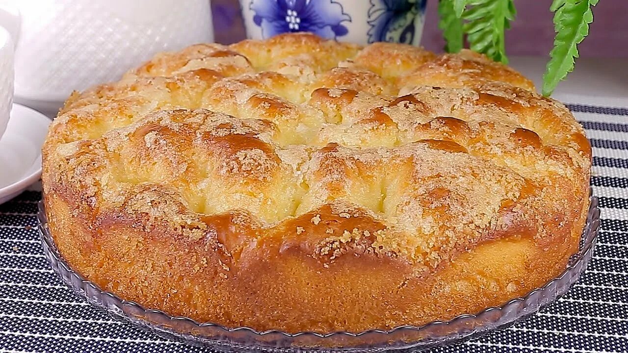 Рецепт немецкого сахарного пирога