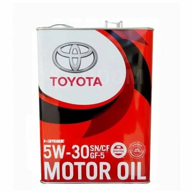 Toyota Motor Oil SN/gf-5 SAE 5w30 4л 08880-10705. Toyota SN 5w-30. Toyota 5w-30 SN gf-5. Toyota Motor Oil 5w-30. Масло тойота 5в30