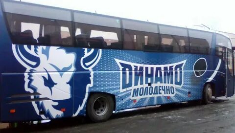 Автобус с хоккеистами