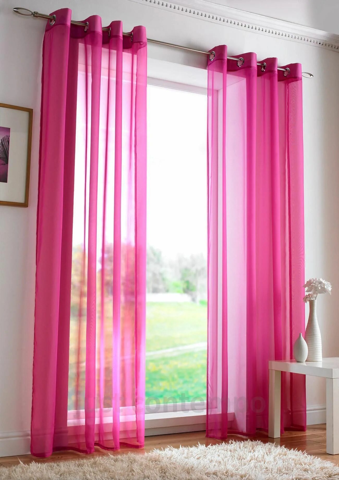 Шторы Sarita ikea. Розовые шторы. Розово-малиновые шторы. Розовые занавески.