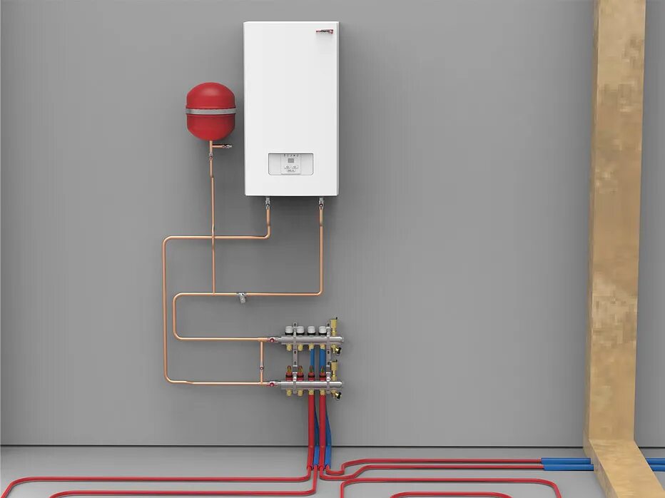 Электрический котел Midea MEB 5-12 VOLTA, миникотельная, электронное управление,