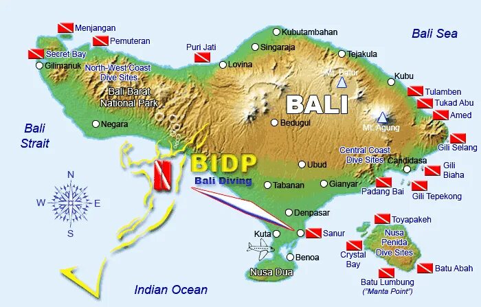 Амед Бали на карте. Переренан Бали на карте. Карта рельефа Бали. Амед дайвинг Бали.