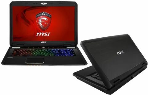 Фото ноутбука msi