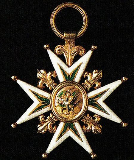 Звезда царский. Орден Святого Губерта Бавария. Орден Святого Михаила Франция.