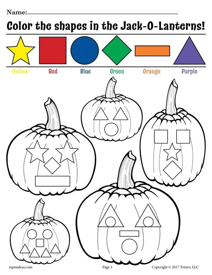 What colours are associated with halloween