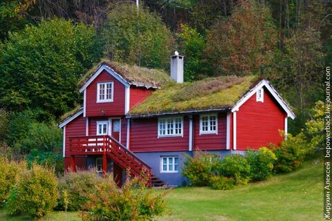 Норвегия дома фото