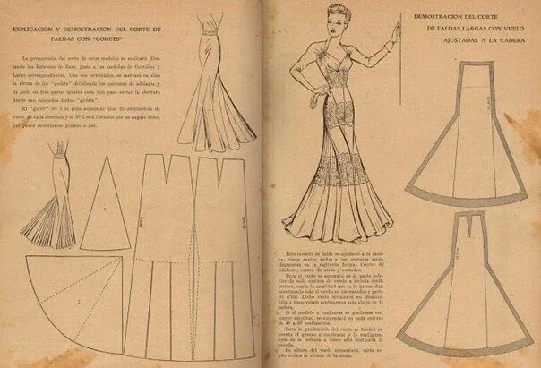 Платье рыбка выкройка Выкройка длинной юбки годе от Анастасии Корфиати Mermaid dress pattern, Mermaid