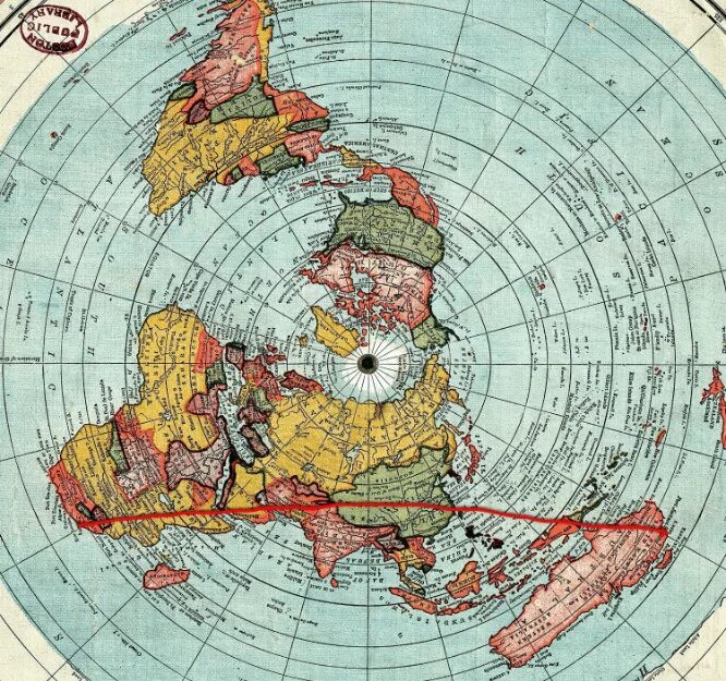 Карта плоской земли Глиссона. Плоская земля азимутальная карта. Карта России на карте плоской земли. Россия на карте плоской земли.