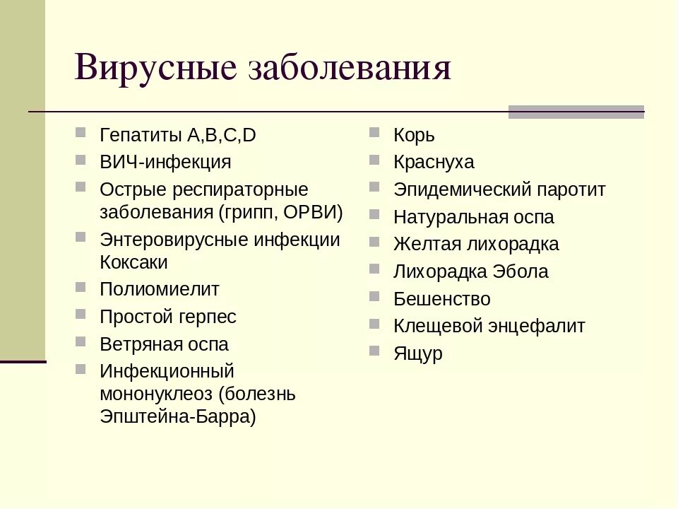 Какие инфекции вызывают. Заболевания вызываемые вирусами у человека. Вирусы болезни вызываемые вирусами. Болезни вызываемые вирусами таблица. Виды вирусных заболеваний.