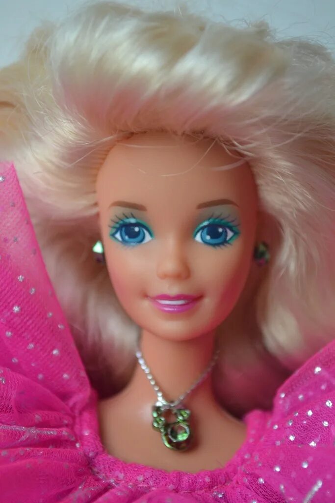 Barbie happy