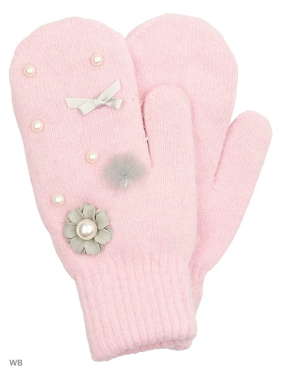 розовые варежки