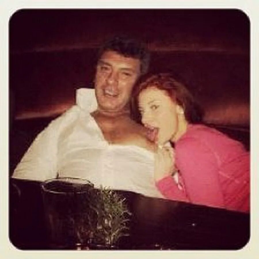 Nemtsov with his daughter