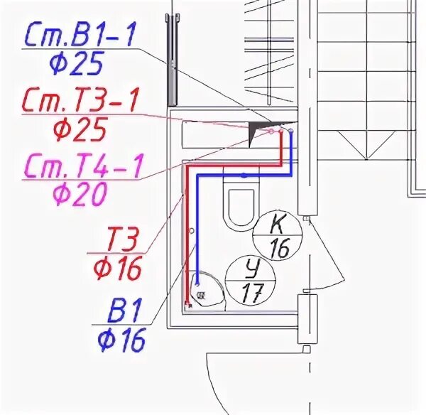 Стояк на плане. Горячая и холодная вода на чертеже. Размещение водопровода в нише в квартире. Г вода и холодная на плане квартиры счетчики. Где на плане квартиры расположены счетчики для воды.