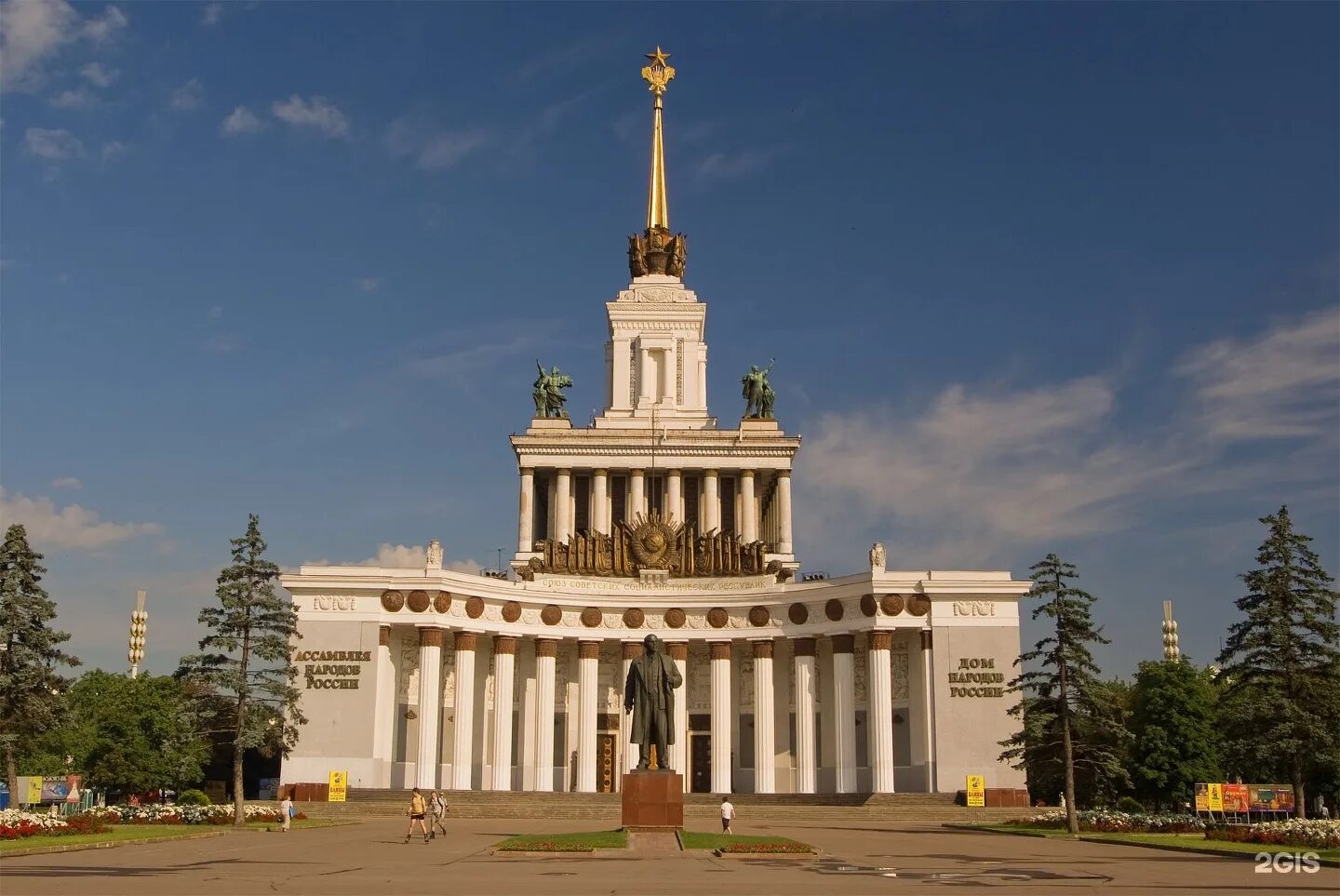 Центральный павильон ВДНХ. Всероссийский выставочный центр (ВВЦ). Павильон 1 ВДНХ. Главный павильон ВСХВ (ВДНХ).