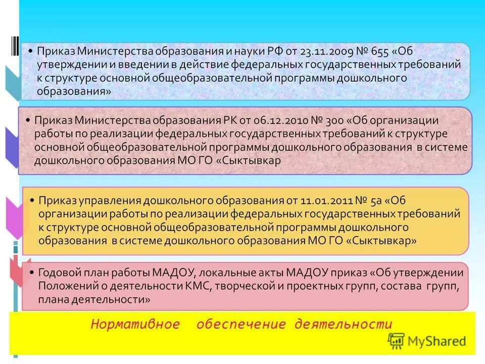 Приказ МАДОУ образовательный проект. Приказ МАДОУ Казань. 29. Обеспечение деятельности исполнителей.