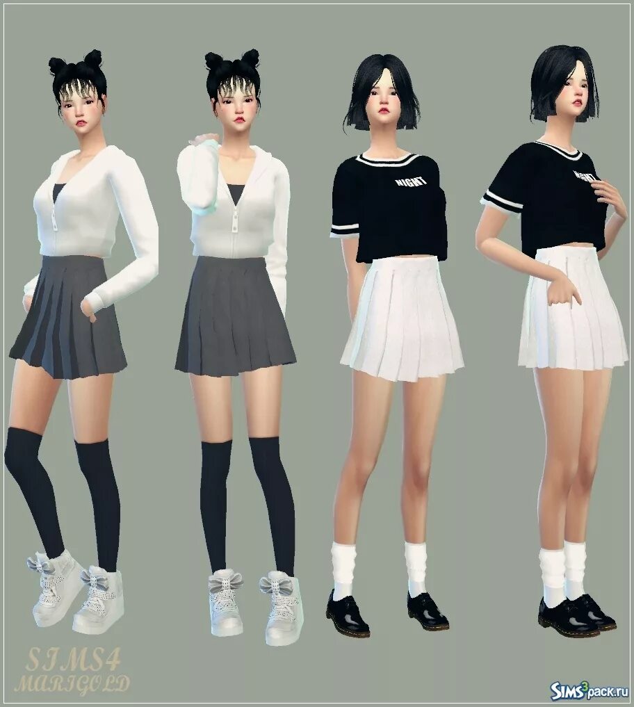 Mini skirt симс 4. SIMS 4 юбки. Симс 4 персонаж японка. Японские симс моды