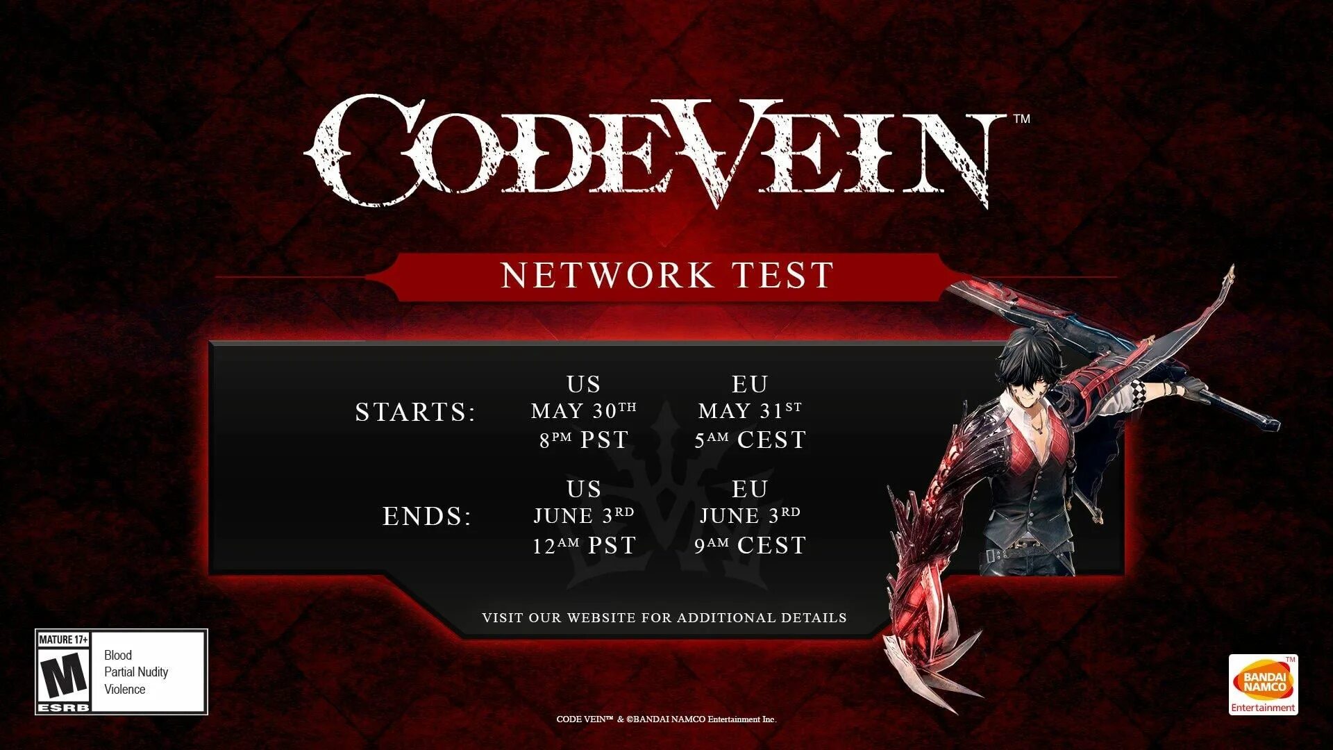 Test net 1. Code Vein финал босс. Code Vein Bandai Namco Entertainment. Code Vein пс4. Code Vein Ревенант.