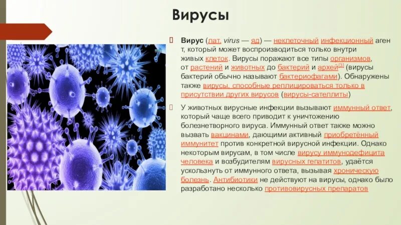 Презентация многообразие бактерий и вирусов. Вирусы сателлиты. Вирусы поражают все типы организмов. Вирусы Архей. Вирусы способны поражать клетки.