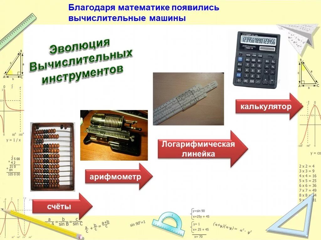 Благодаря математики