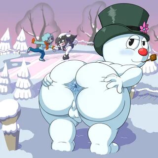 Snowman porn.