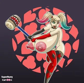 harley quinn, dc, suicide squad, eyeshadow, female, gloves, hammer, hyper b...